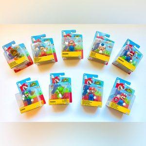 9 Super Mario 2 .5 Jakks figures